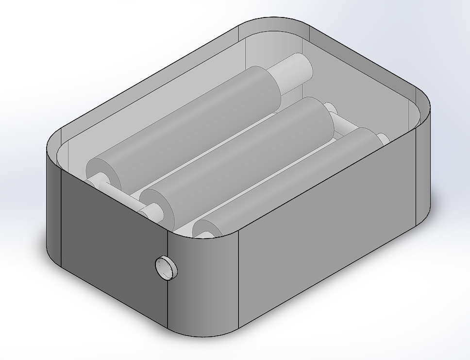 Module packing layout inside the housing